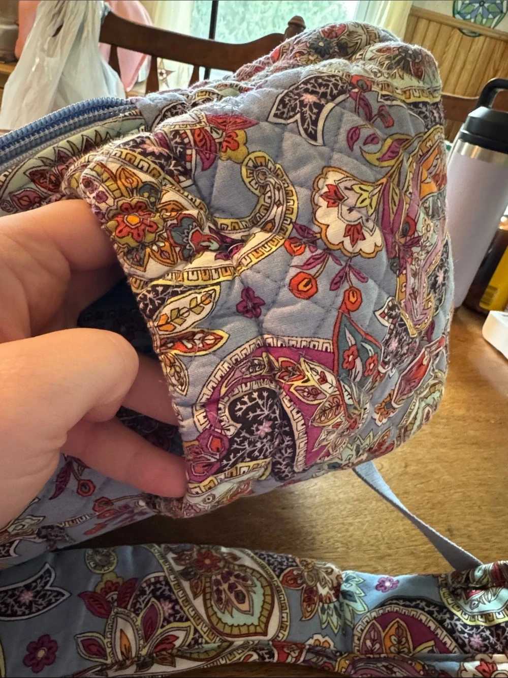 Vera Bradley backpack and lunch bag set